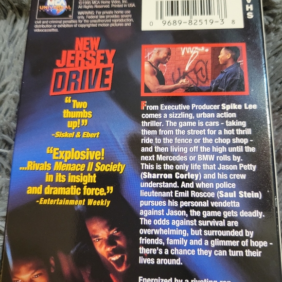 New Jersey Drive VHS Movie (1995) - Picture 5 of 6